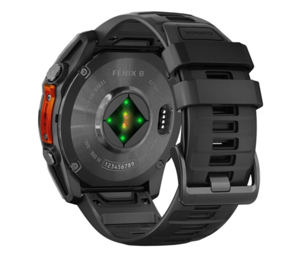 Garmin fenix 8 AMOLED 51mm łupkowoszary z czarnym paskiem - 1277070 - zdjęcie 4
